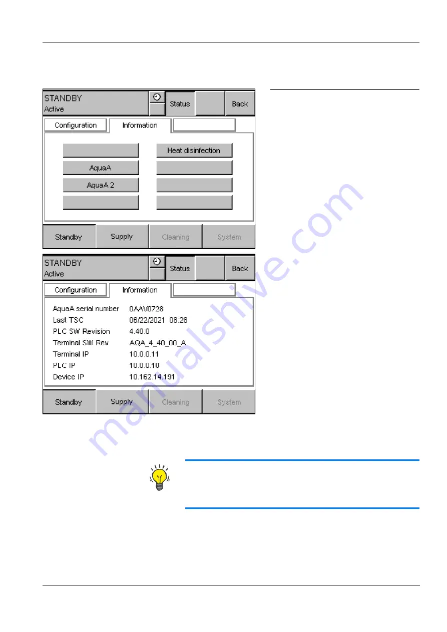 Fresenius Medical Care AquaA Instructions For Use Manual Download Page 81