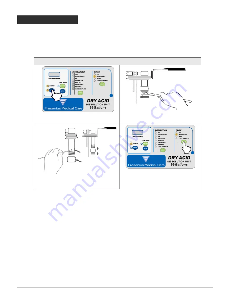 Fresenius Medical Care GranuFlo 450368-03 Скачать руководство пользователя страница 42