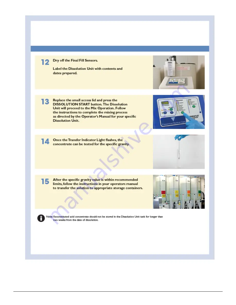 Fresenius Medical Care GranuFlo 450368-03 Operator'S Manual Download Page 53