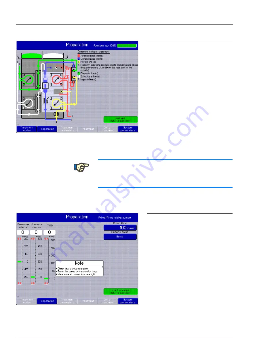 Fresenius Medical Care multiFiltrate Скачать руководство пользователя страница 64