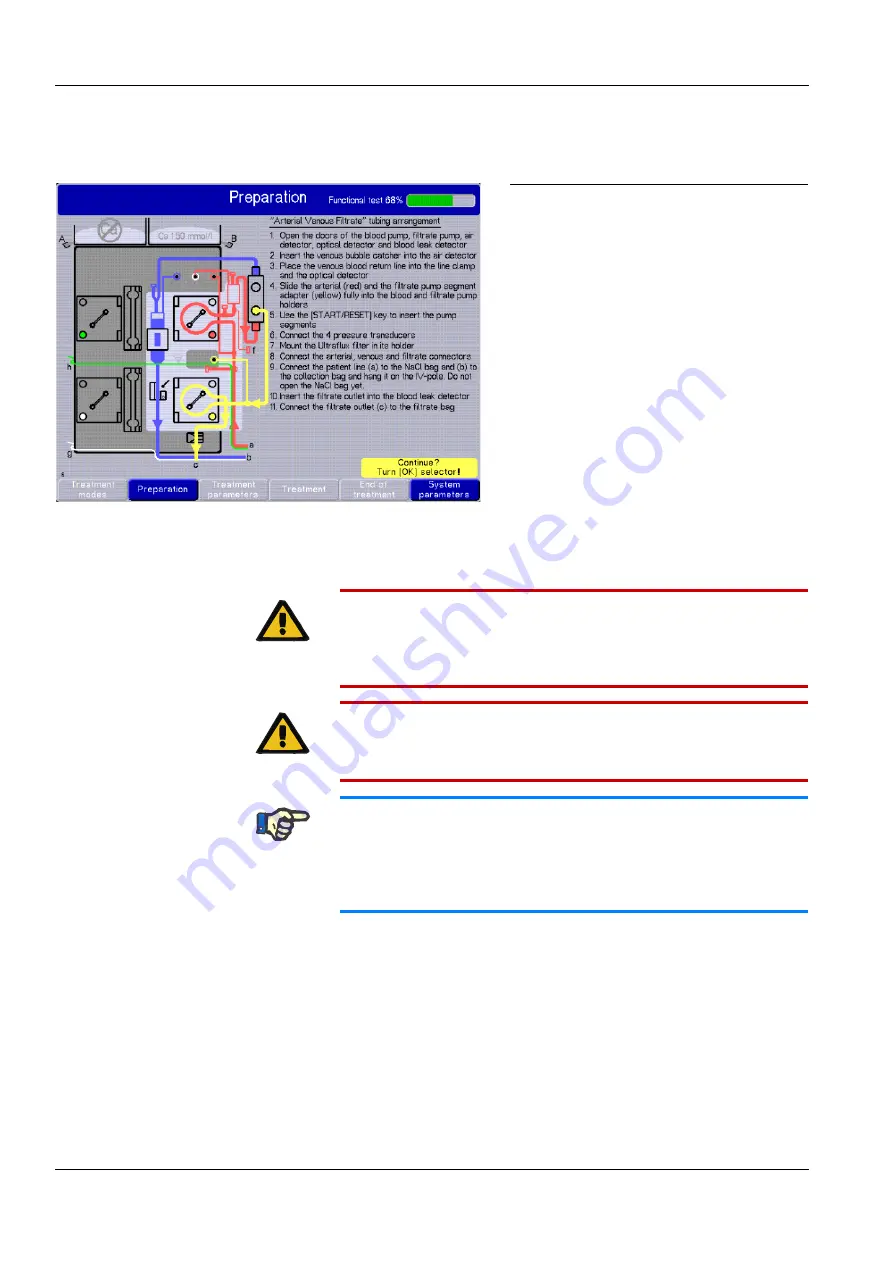 Fresenius Medical Care multiFiltrate Скачать руководство пользователя страница 76