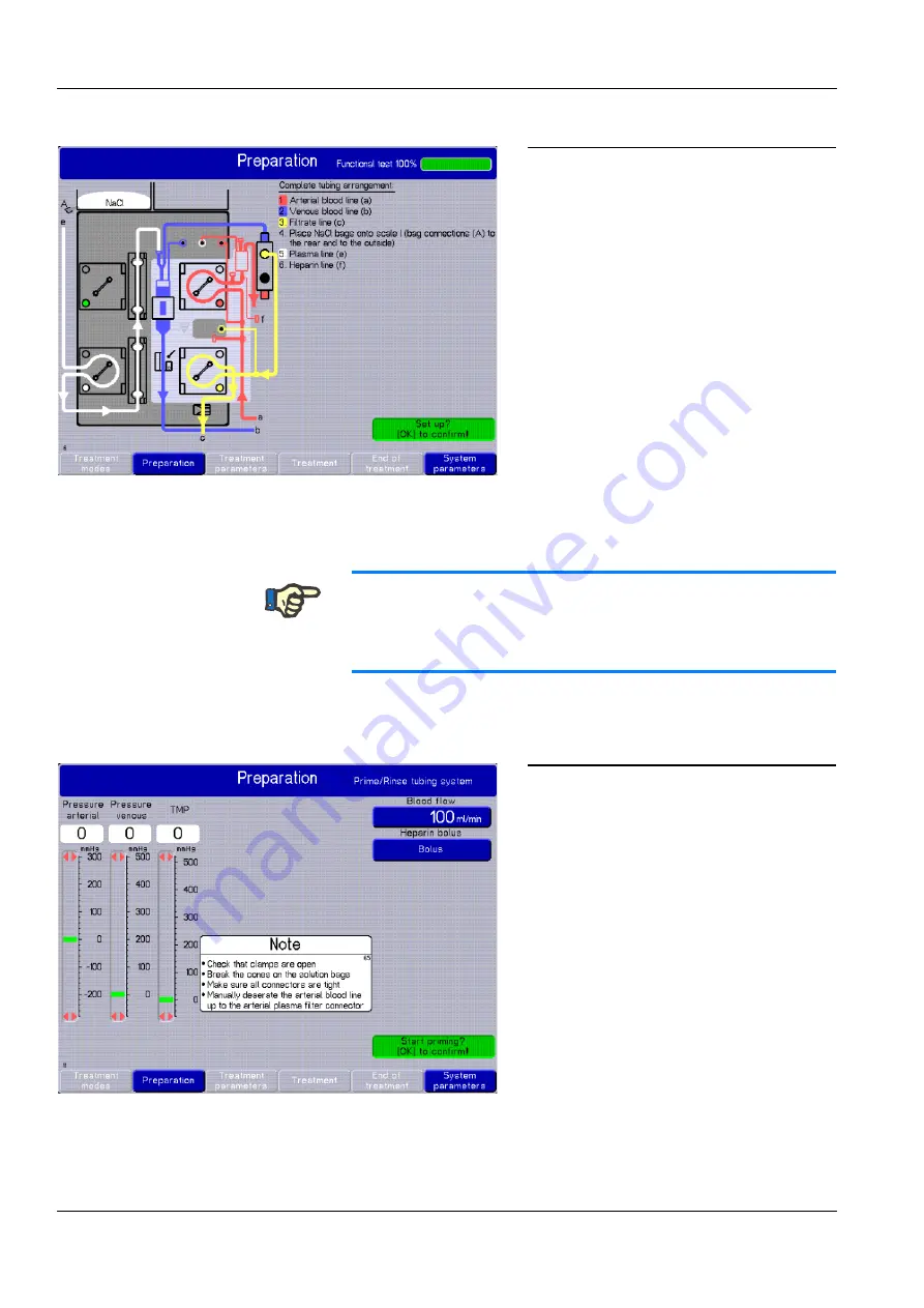 Fresenius Medical Care multiFiltrate Скачать руководство пользователя страница 110