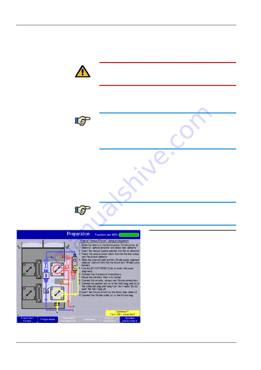 Fresenius Medical Care multiFiltrate Скачать руководство пользователя страница 134