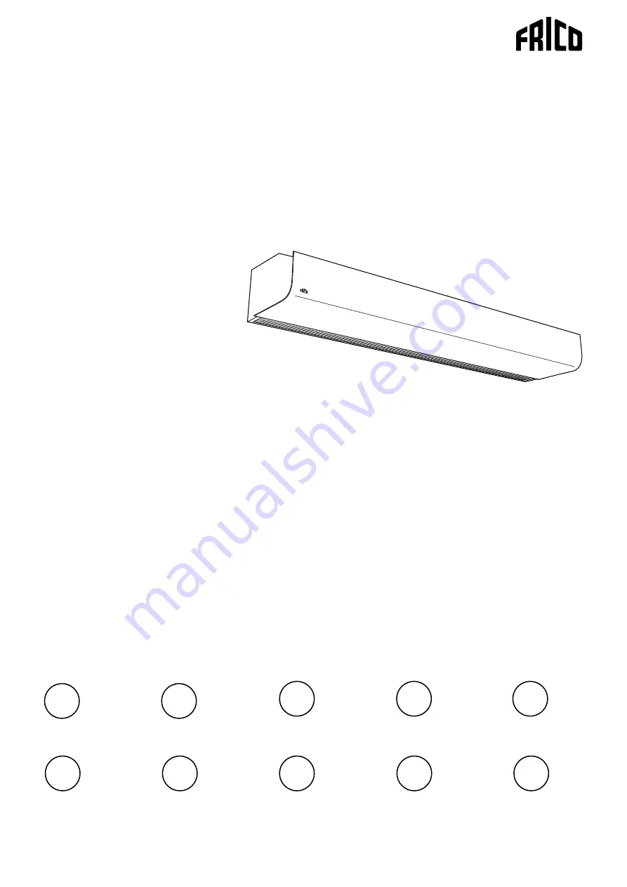 Frico PA2500 Original Instructions Manual Download Page 1