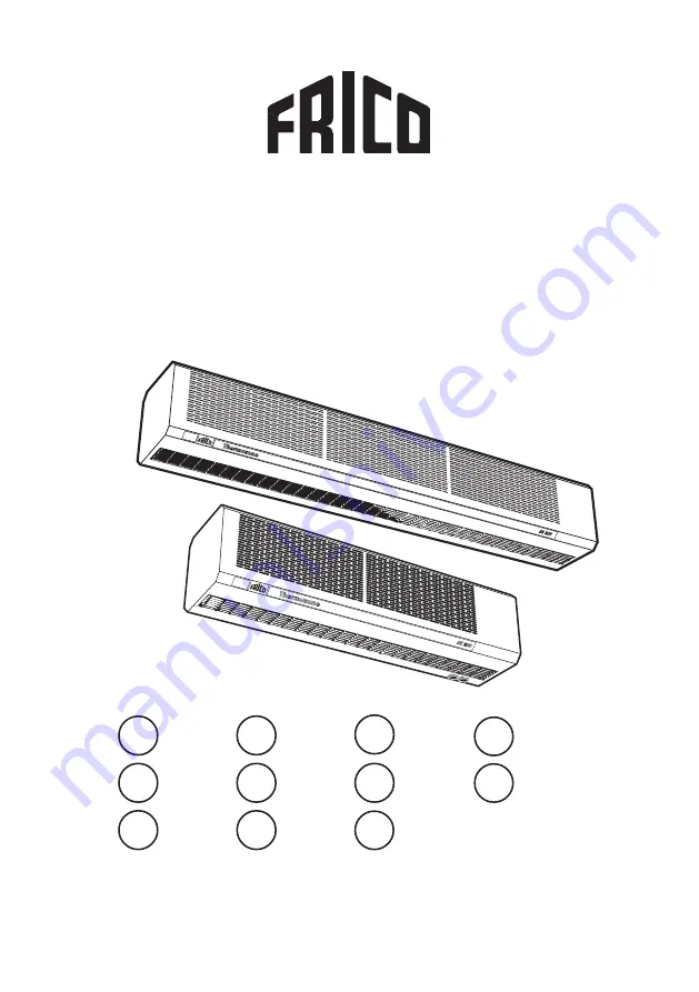 Frico Thermozone AC 200 Series Скачать руководство пользователя страница 1