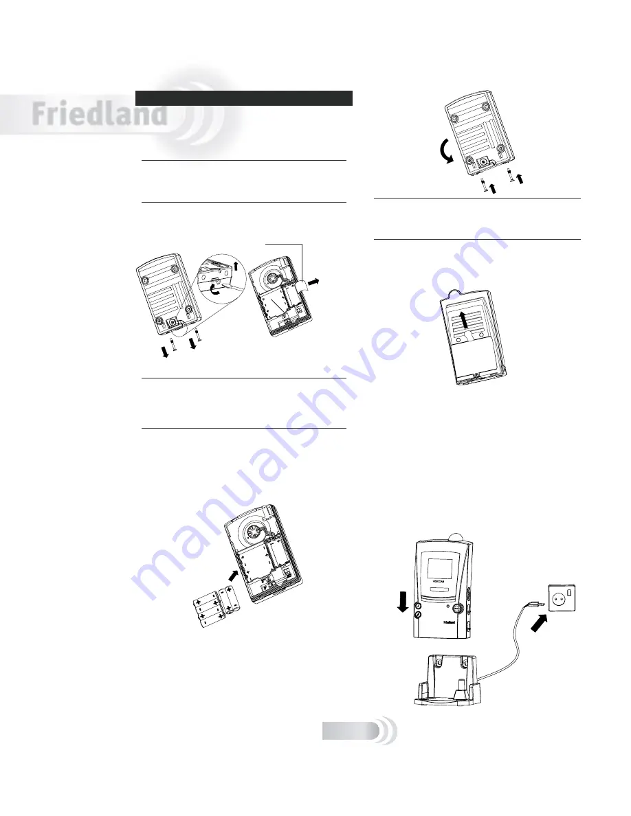 FRIEDLAND Portable VisioCam LCD Video Chime System Скачать руководство пользователя страница 40