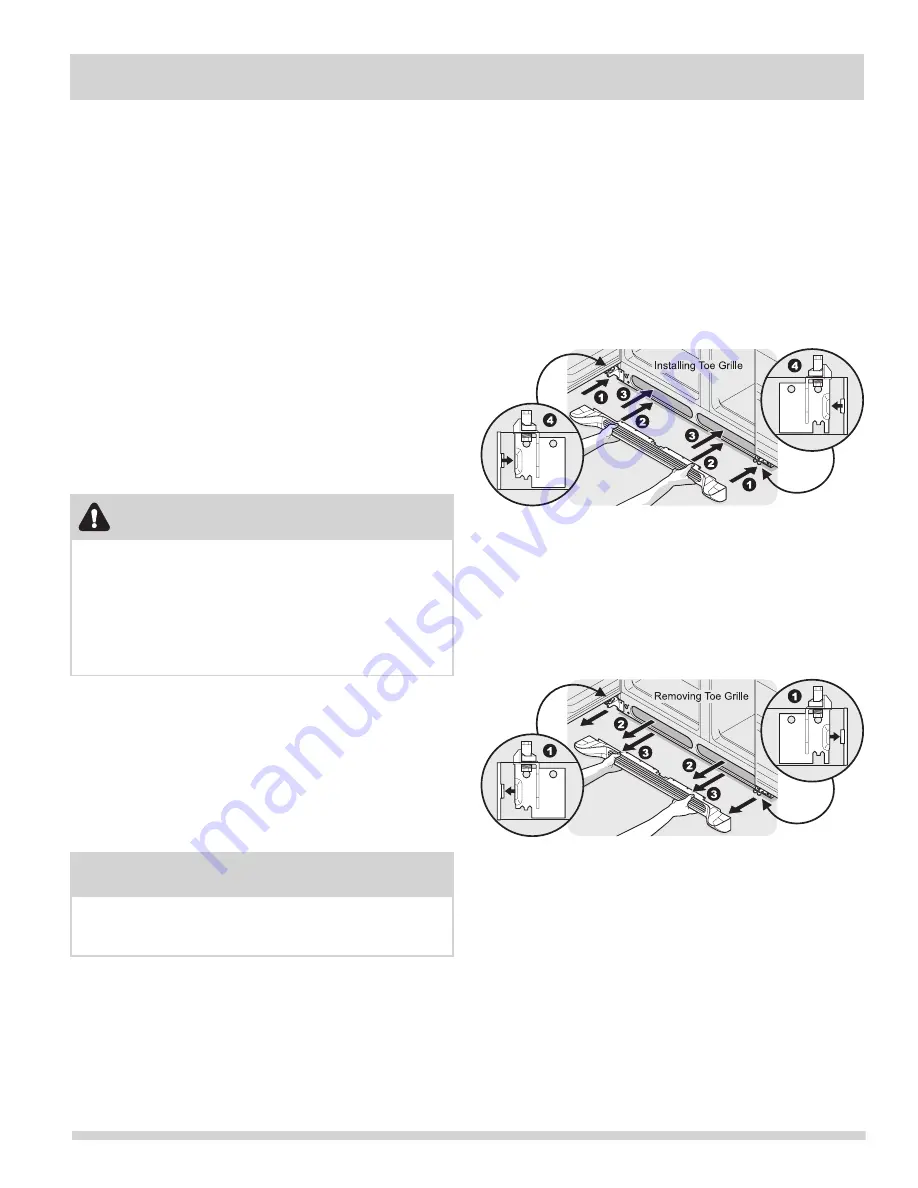 Frigidaire 242063600 Important Safety Instructions Manual Download Page 5