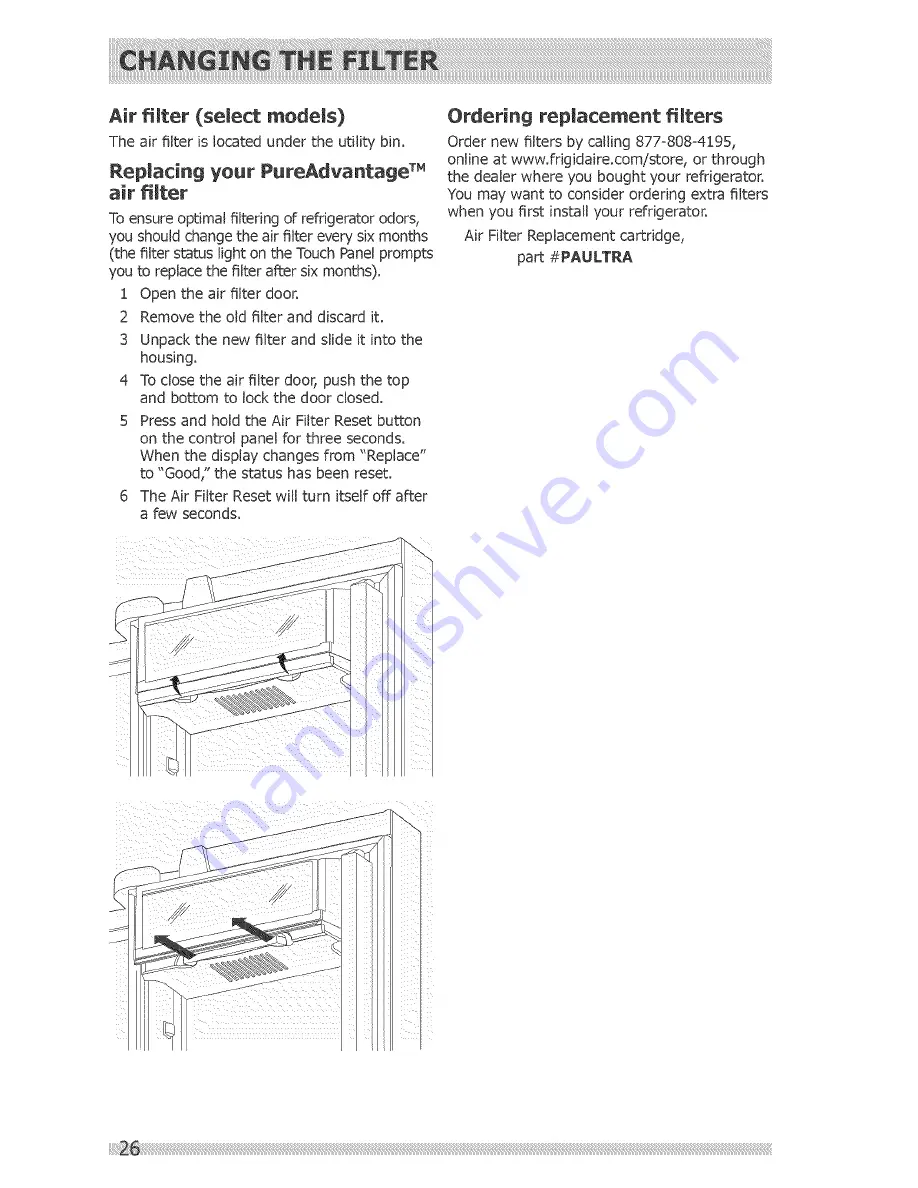 Frigidaire 242292001 Скачать руководство пользователя страница 26