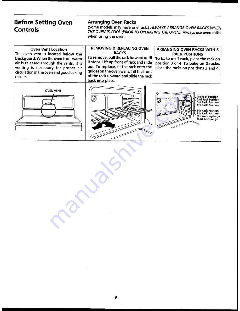 Frigidaire 316000281 Скачать руководство пользователя страница 9