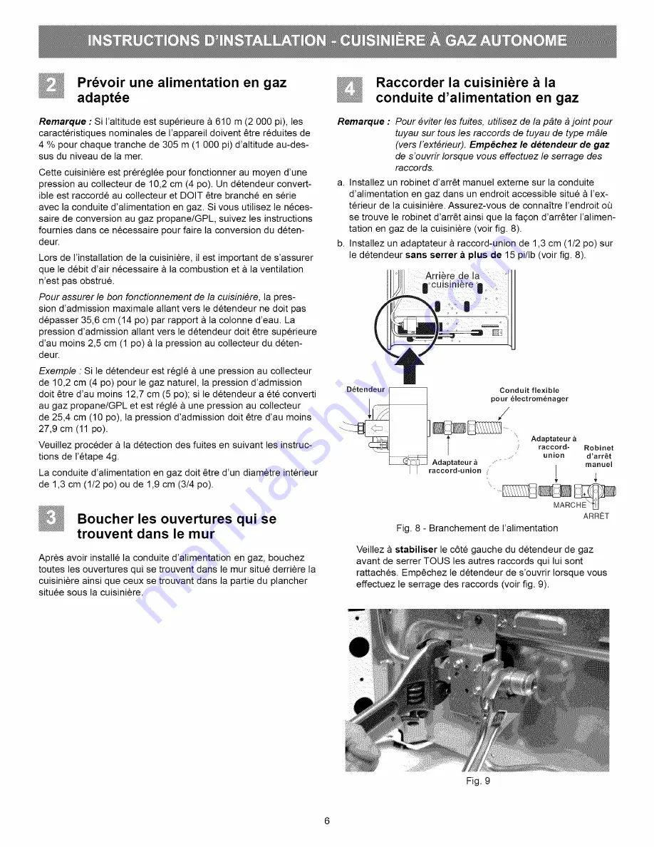 Frigidaire 79074003310 Installation Instructions Manual Download Page 26