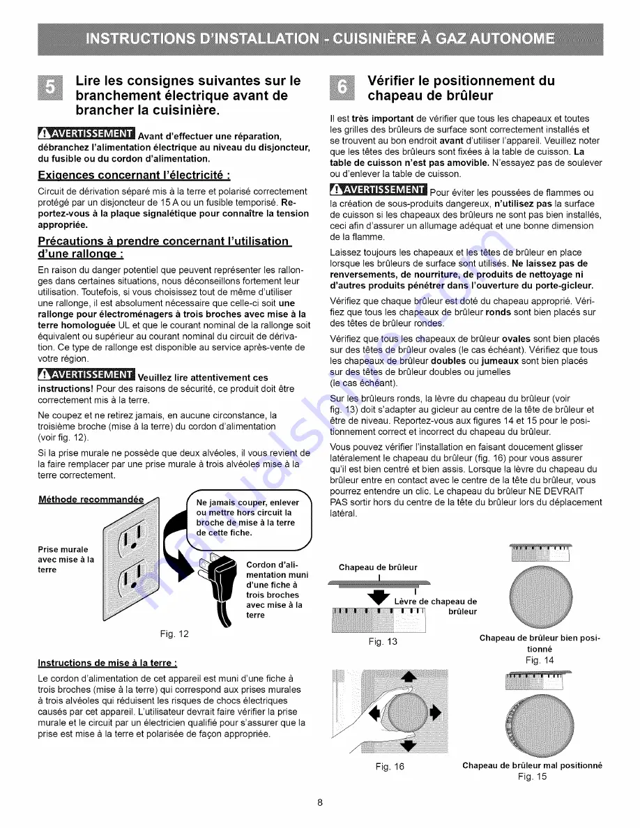 Frigidaire 79074003310 Installation Instructions Manual Download Page 28