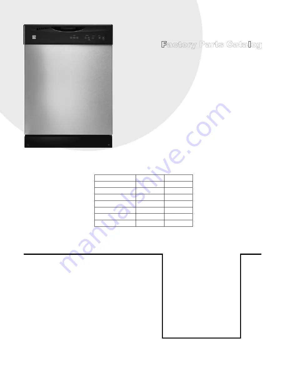 Frigidaire 970D1546 Parts Catalog Download Page 1