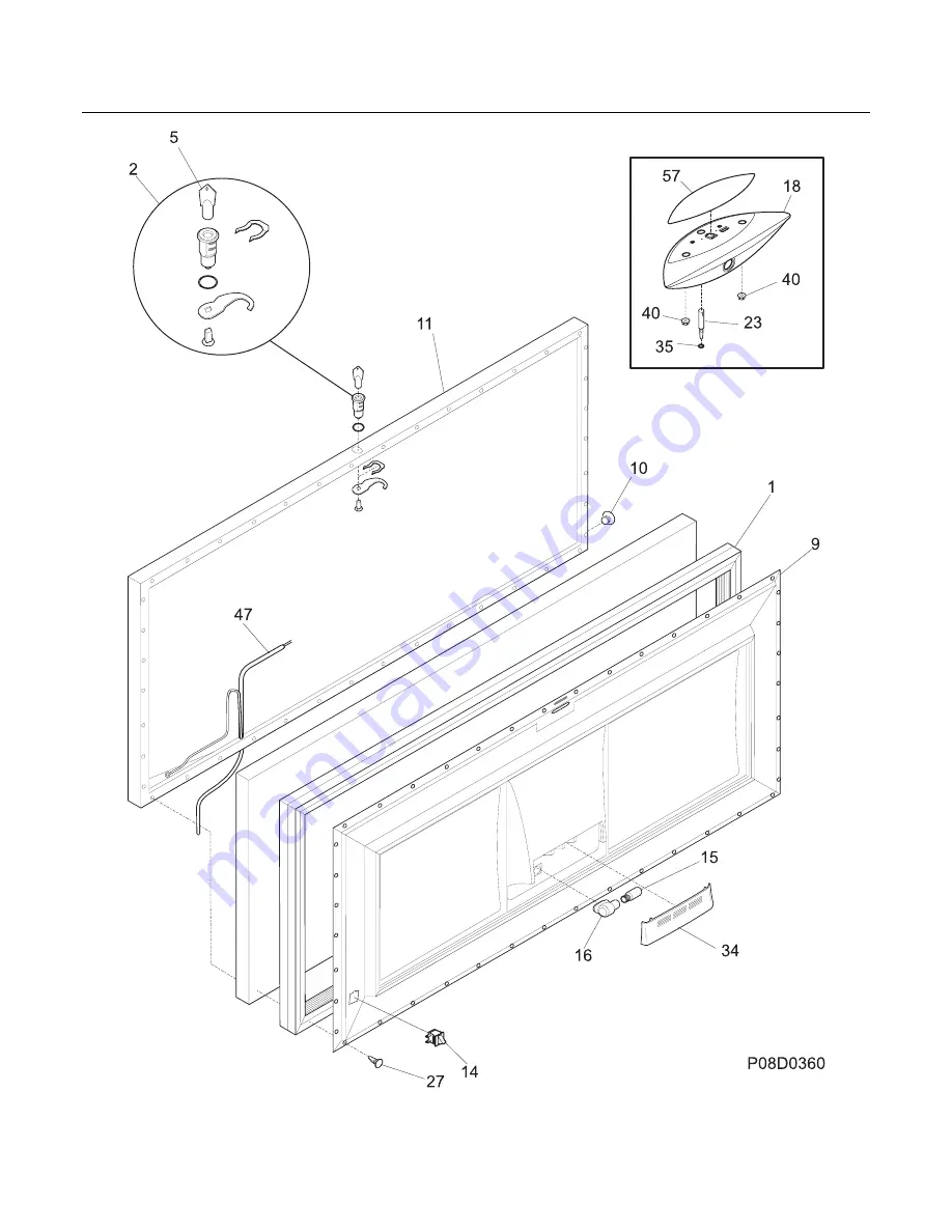 Frigidaire AFFC1466D Factory Parts Catalog Download Page 2