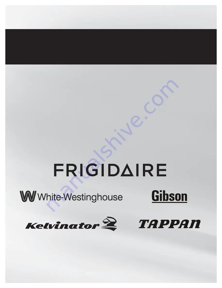 Frigidaire Affinity 6000 Series Скачать руководство пользователя страница 1