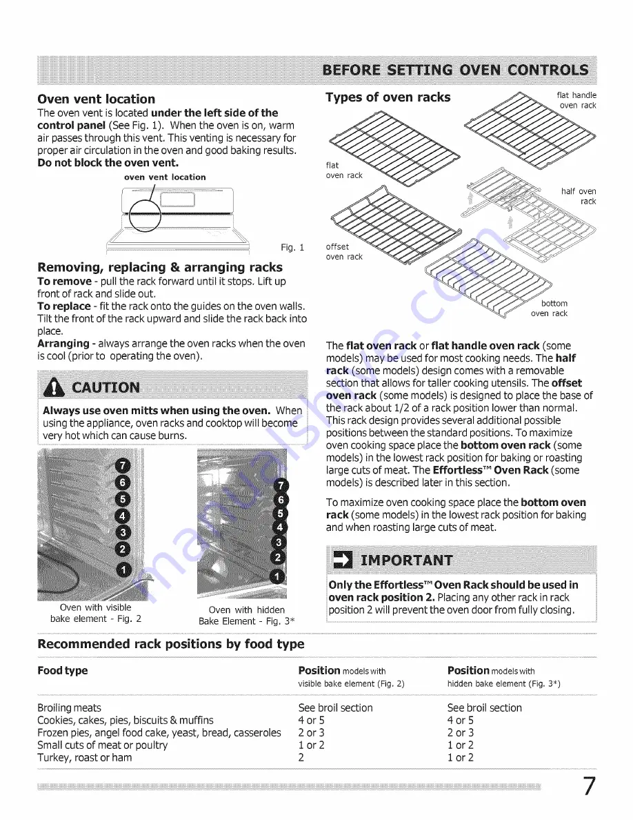 Frigidaire BGEF3044KFA Скачать руководство пользователя страница 7