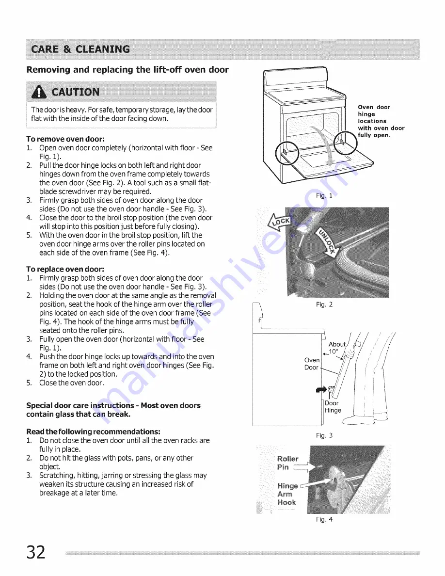 Frigidaire BGEF3044KFA Скачать руководство пользователя страница 32