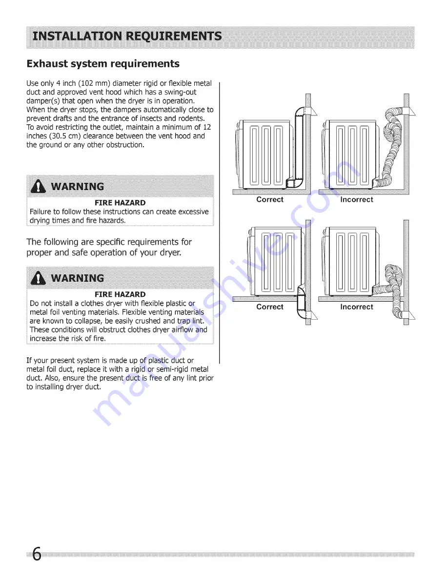 Frigidaire BKQE7071MT0 Скачать руководство пользователя страница 6