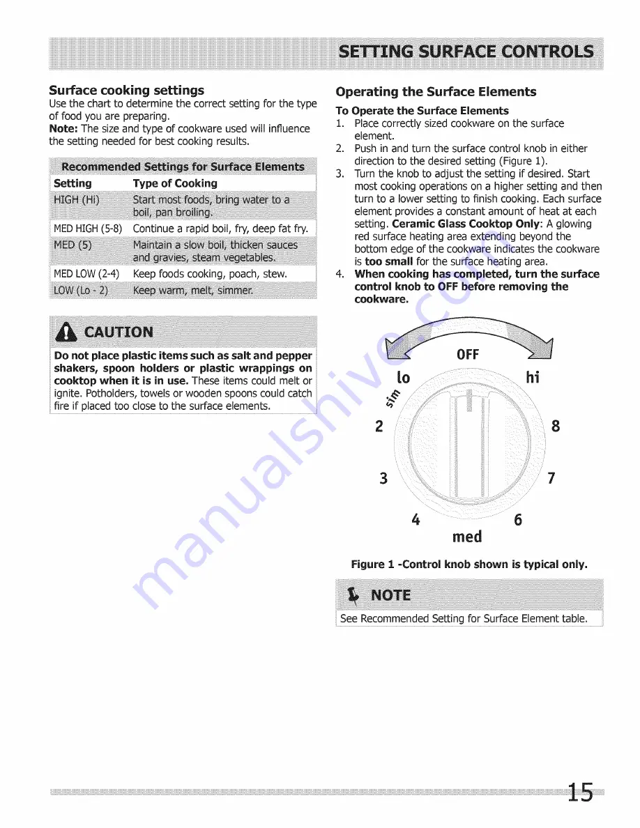 Frigidaire CFEF2405LWA Use & Care Manual Download Page 49