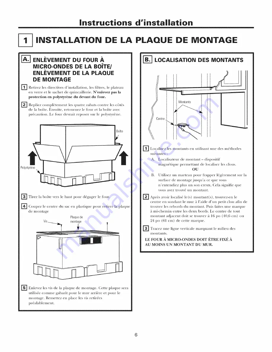 Frigidaire CFMV152CLBA Installation Instructions Manual Download Page 29