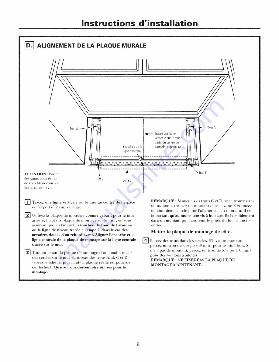 Frigidaire CFMV152CLBA Installation Instructions Manual Download Page 31