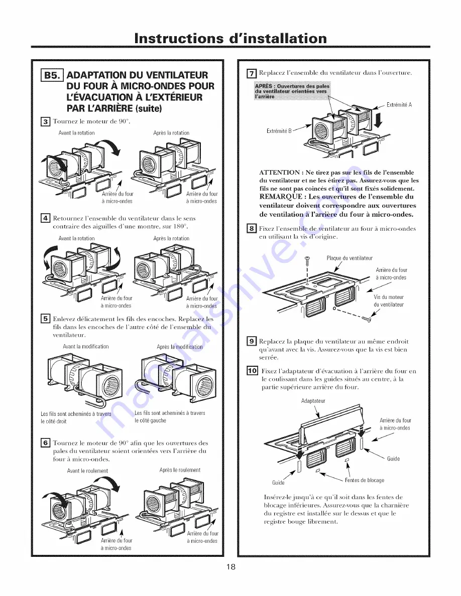 Frigidaire CFMV152CLBA Installation Instructions Manual Download Page 41