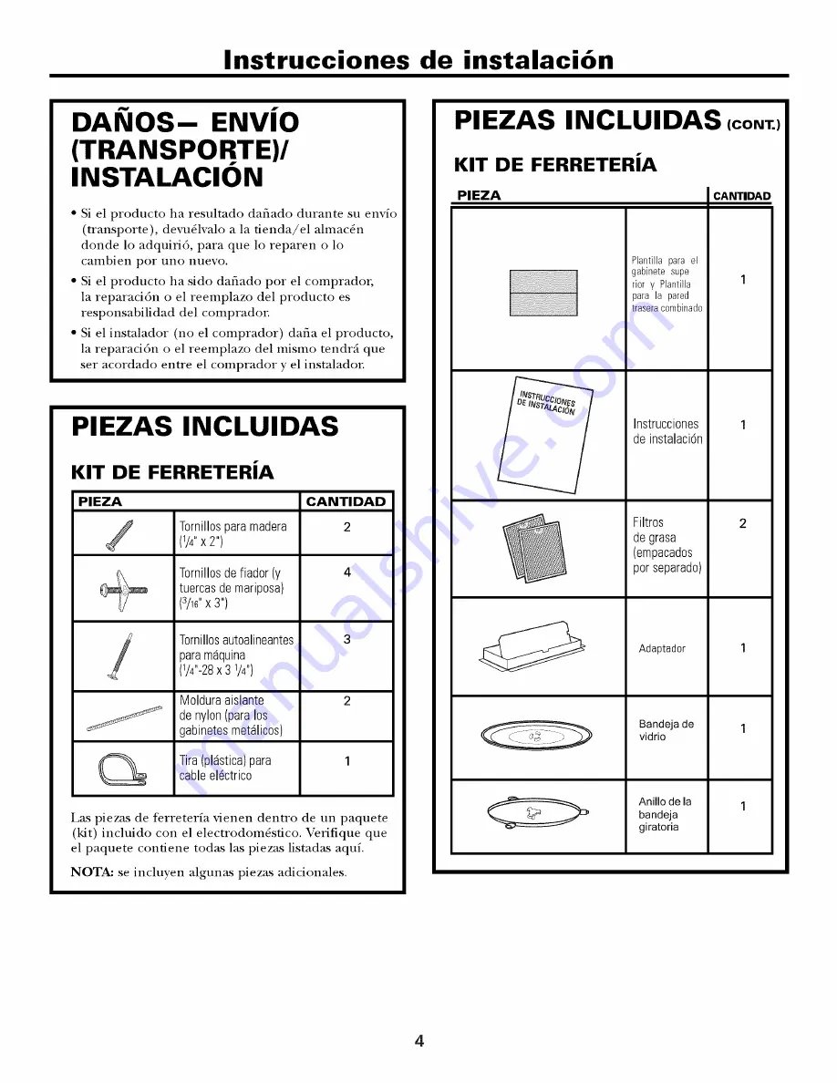 Frigidaire CFMV152CLBA Installation Instructions Manual Download Page 50