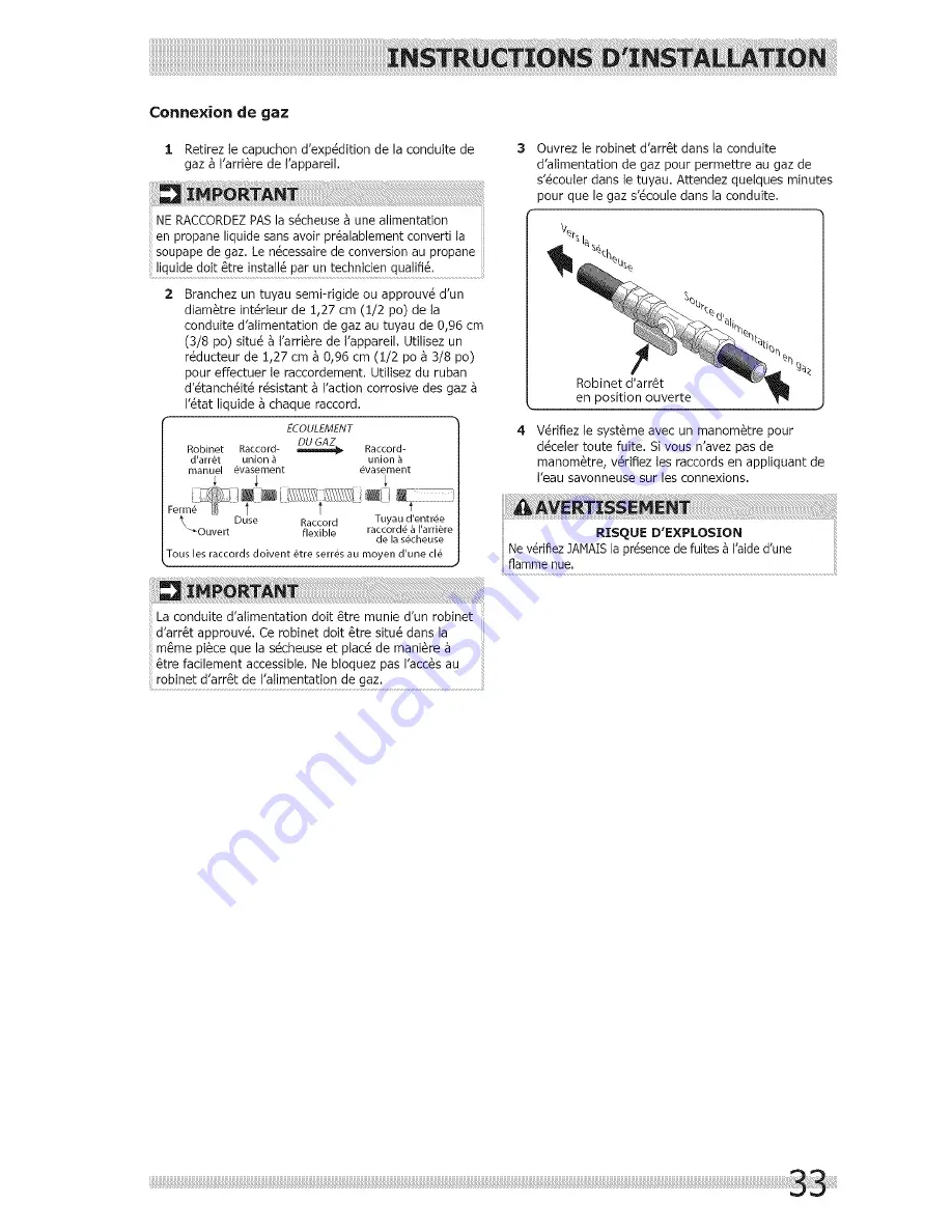 Frigidaire CFRE1001PW0 Installation Manual Download Page 33