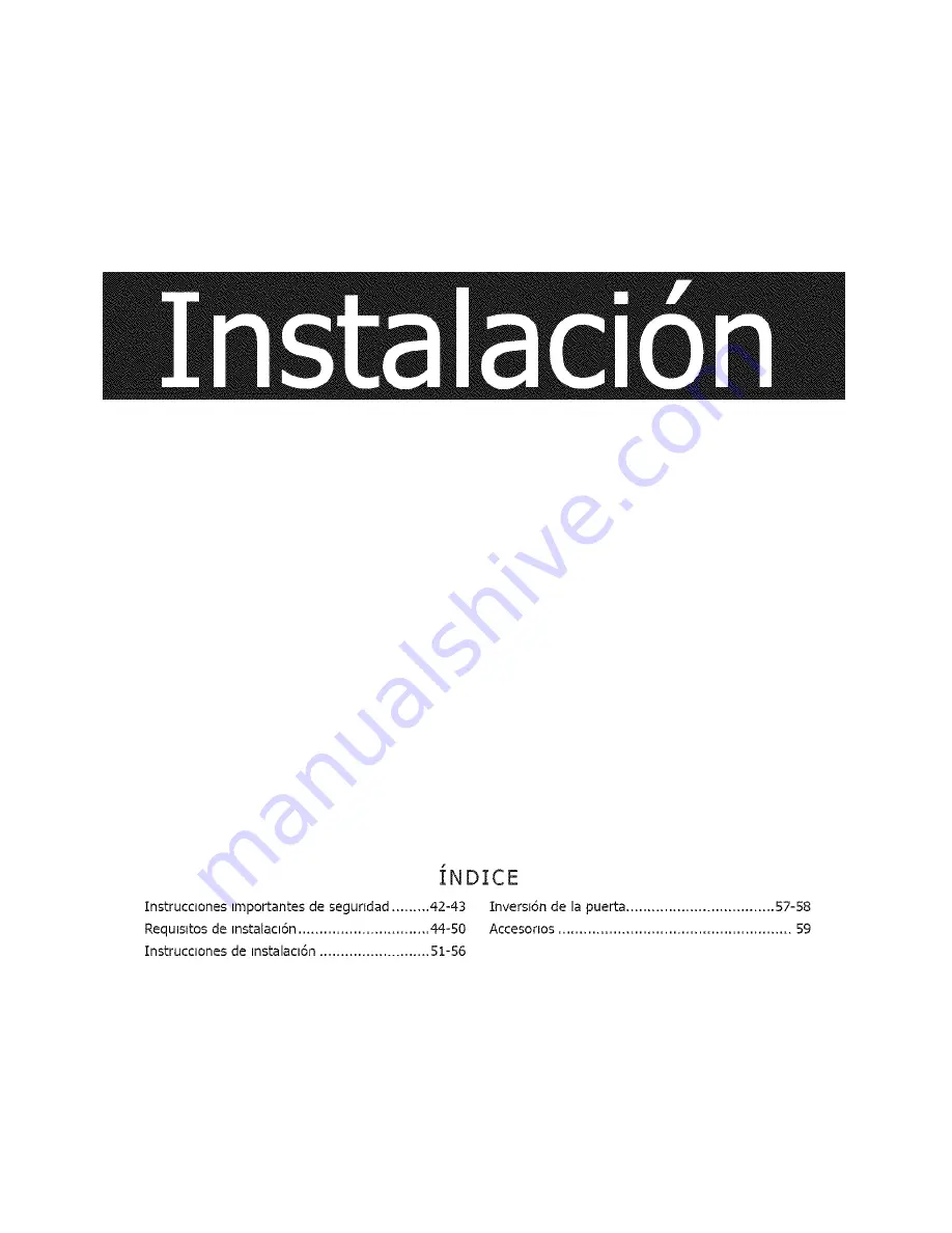 Frigidaire CFRE1001PW0 Installation Manual Download Page 41