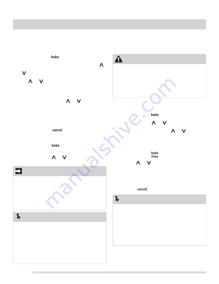 Frigidaire CGEF3032MF (French) Utilisation Et L'Entretien Download Page 18