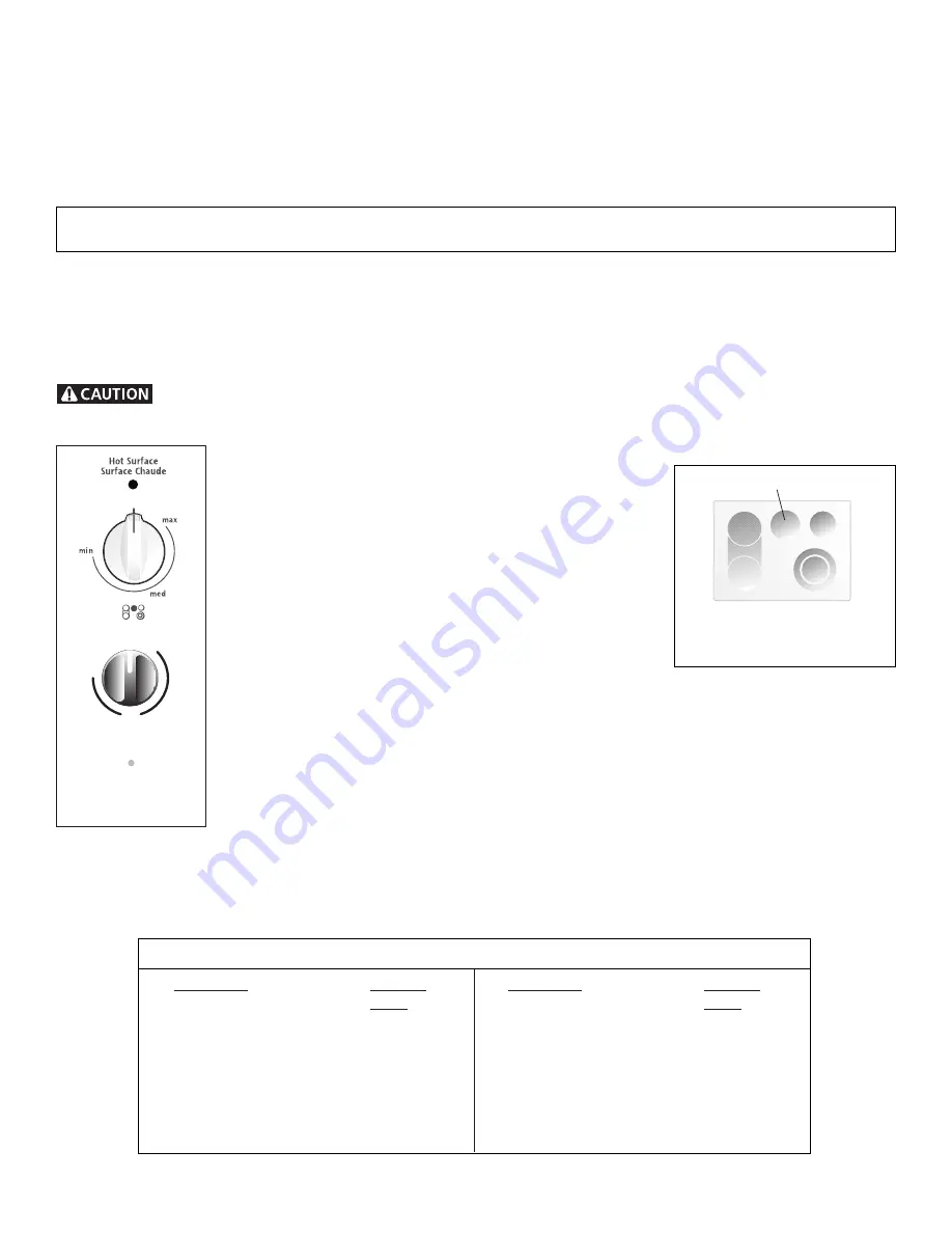 Frigidaire CMEF212ES Use & Care Manual Download Page 15