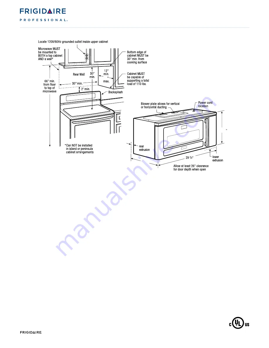 Frigidaire CPBM189KF Specifications Download Page 3