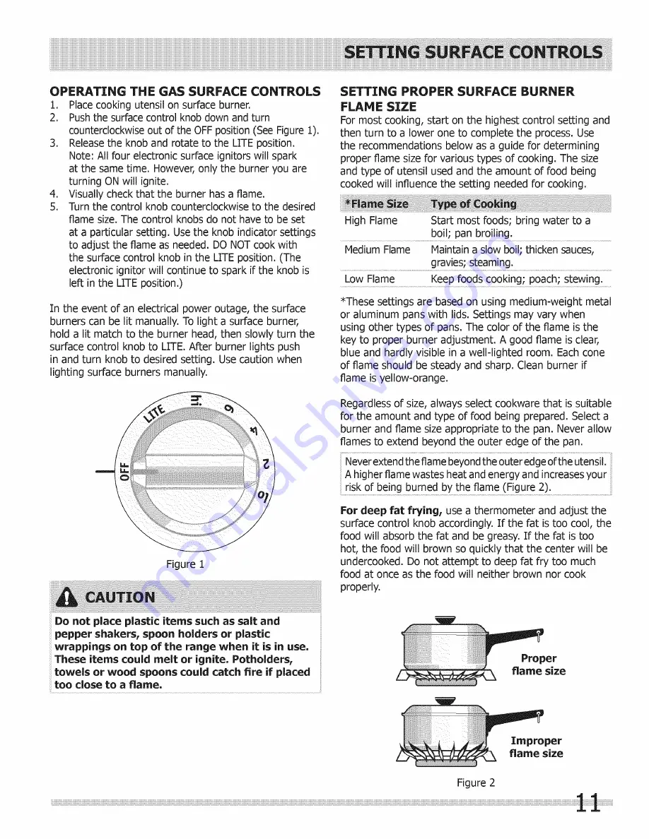 Frigidaire CPDF4085KF2 Use & Care Manual Download Page 11