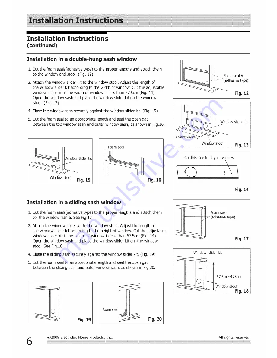 Frigidaire CRA073PT10 Скачать руководство пользователя страница 6