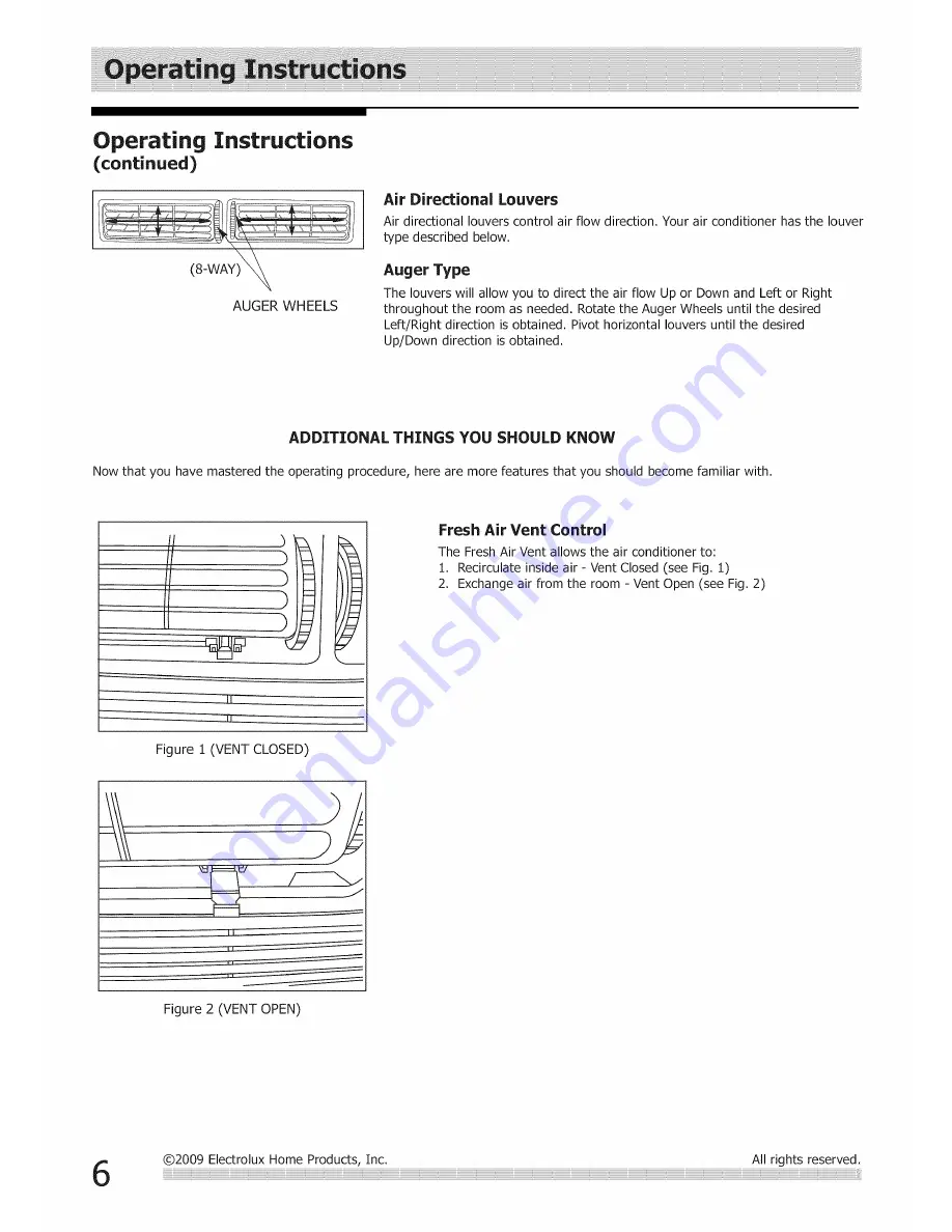 Frigidaire CRA102BT112 Скачать руководство пользователя страница 6