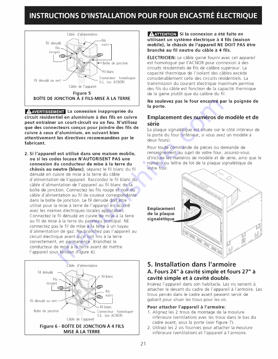 Frigidaire F Скачать руководство пользователя страница 21