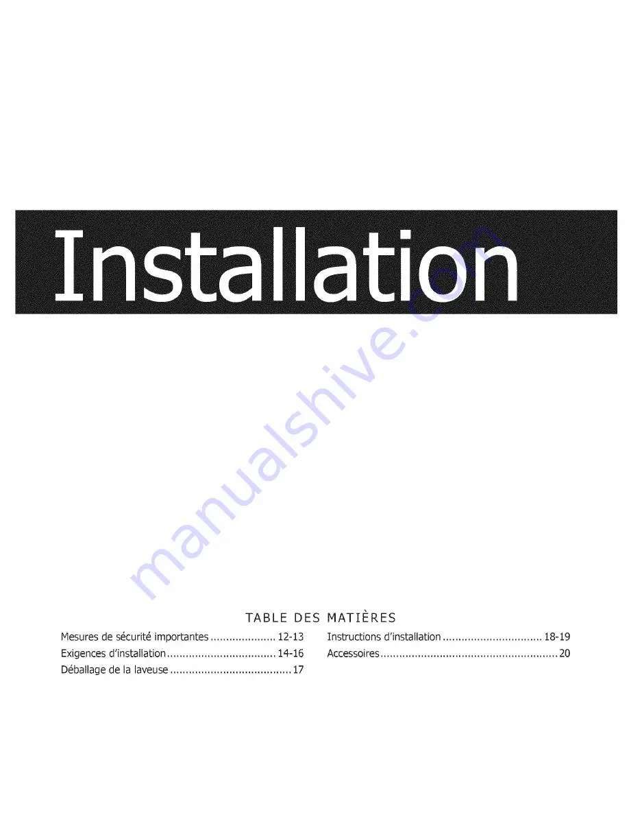 Frigidaire FAHE1011MW0 Installation Manual Download Page 11