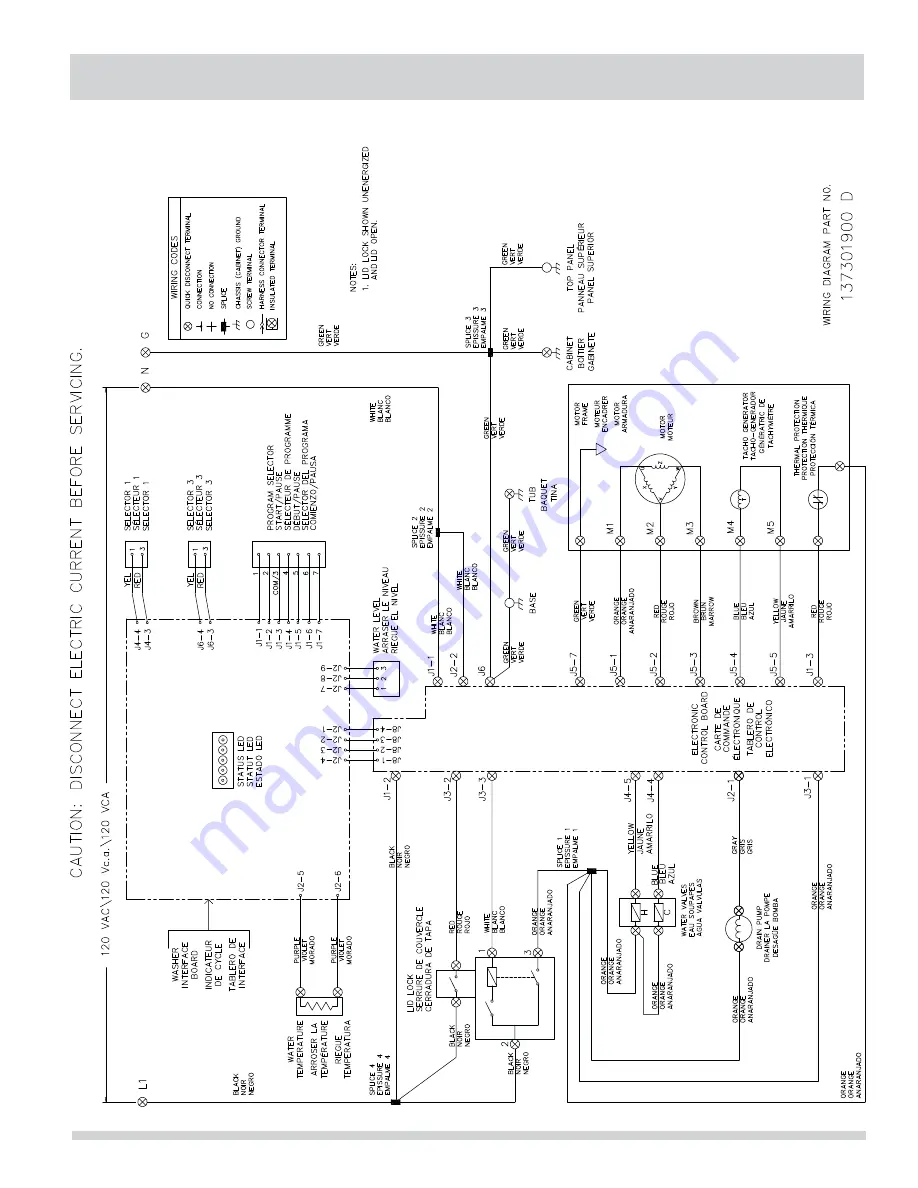 Frigidaire FAHE4044MW0 Servicing Download Page 61