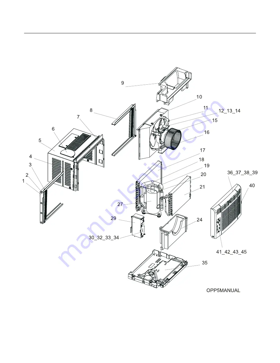 Frigidaire FAX052P7 Factory Parts Catalog Download Page 2