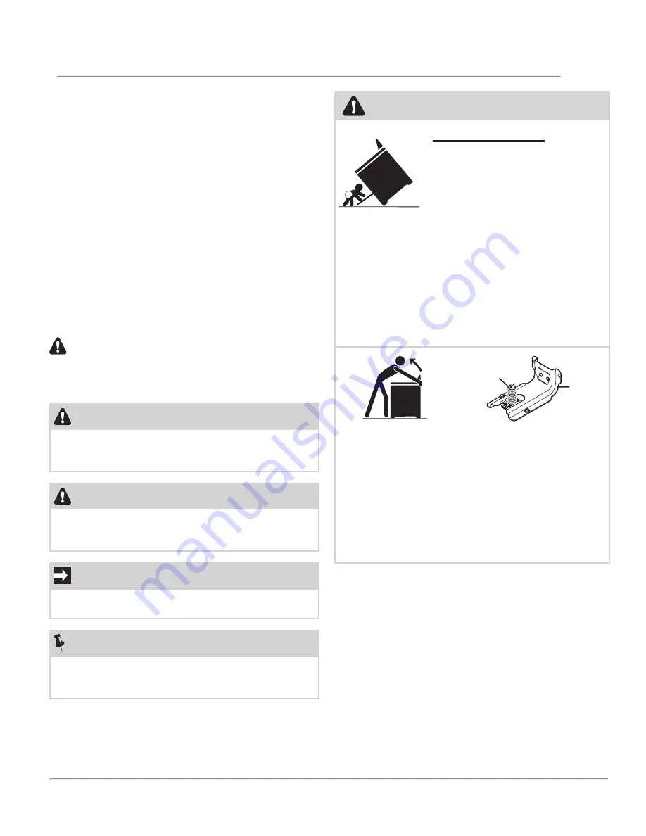 Frigidaire FCFE242CAS Use & Care Manual Download Page 3