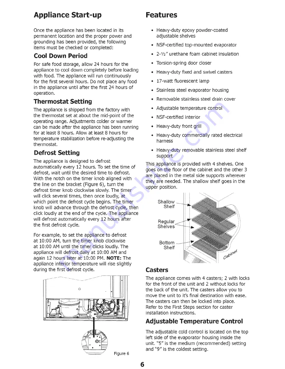 Frigidaire FCFS181LQBA Instructions Manual Download Page 6