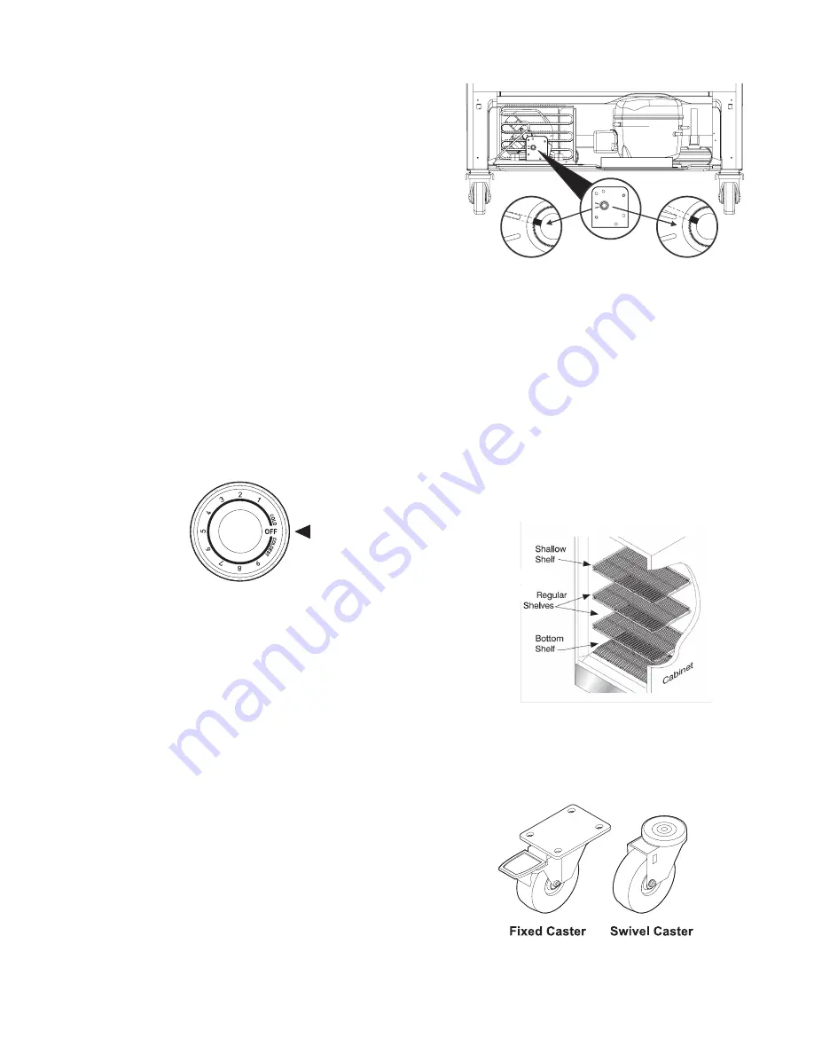 Frigidaire FCFS201LFB - 19.5 cu. Ft. Food Service Grade Freezer Instructions Manual Download Page 5