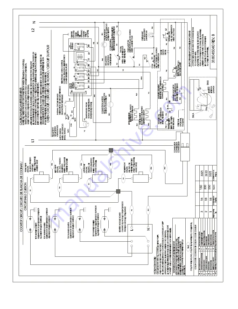 Frigidaire FCS388WHCC Скачать руководство пользователя страница 1