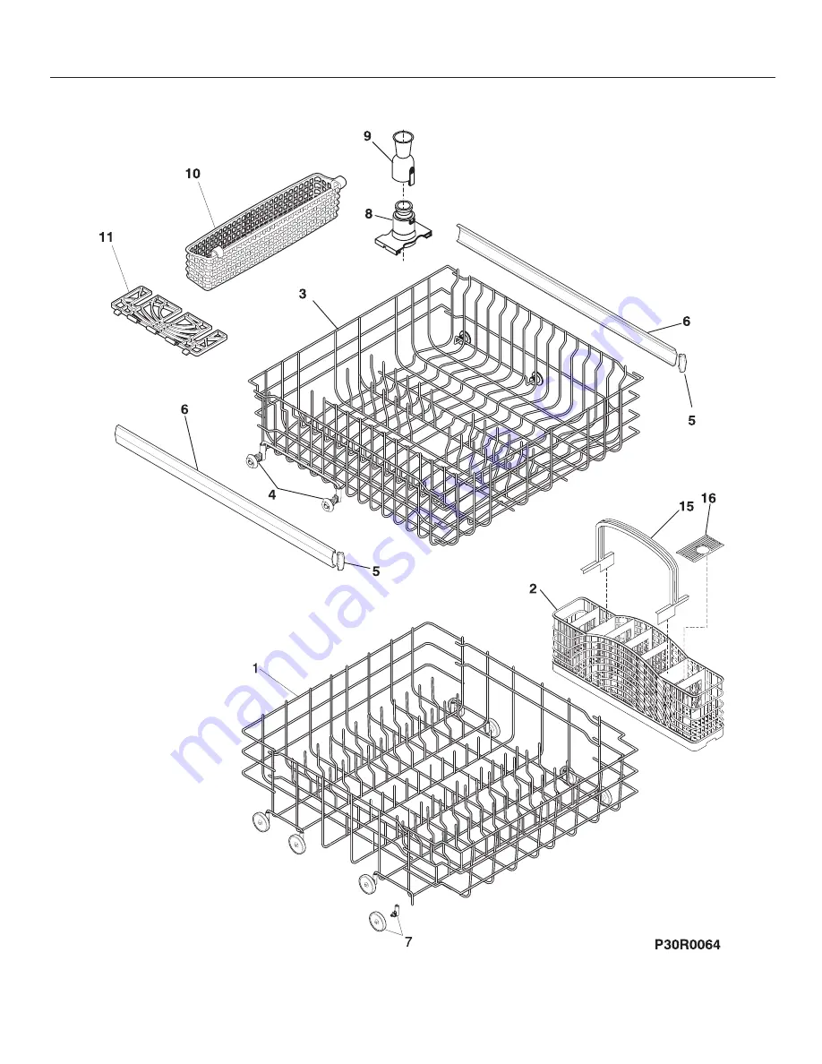 Frigidaire FDB2110LC Factory Parts Catalog Download Page 12