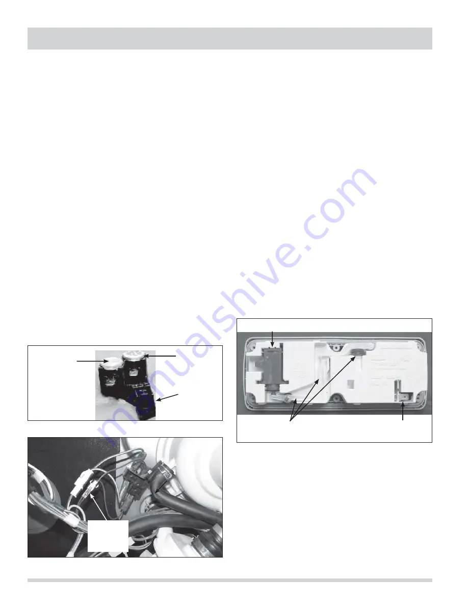 Frigidaire FDB2410HIB - Full Console Dishwasher Servicing Download Page 32