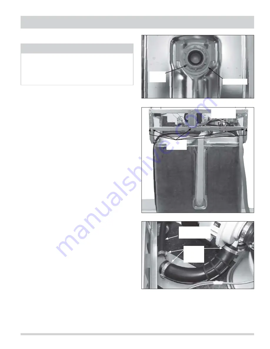 Frigidaire FDB2410HIB - Full Console Dishwasher Servicing Download Page 45