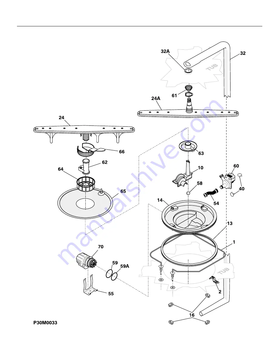 Frigidaire FDB345LB Factory Parts Catalog Download Page 8