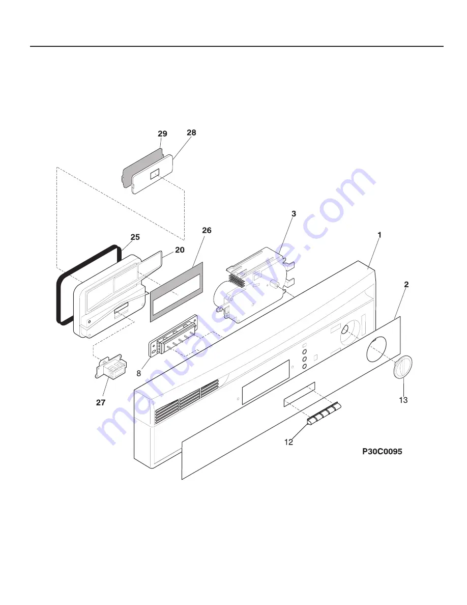 Frigidaire FDB345LF Factory Parts Catalog Download Page 2