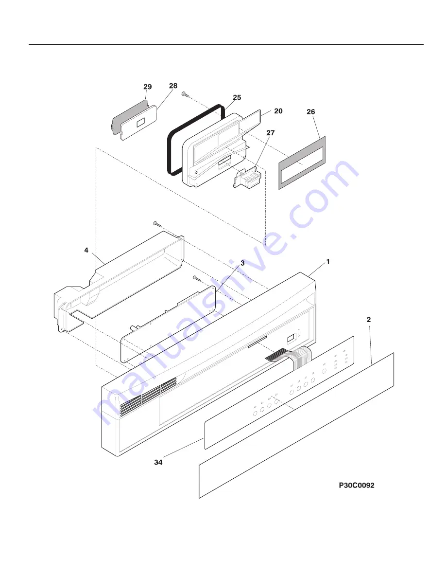 Frigidaire FDB857RJ Factory Parts Catalog Download Page 2