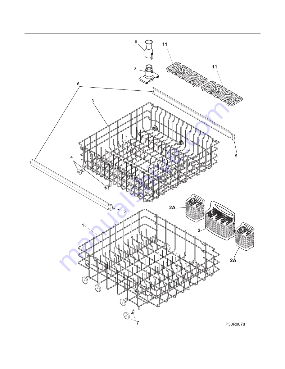 Frigidaire FDBB540D Factory Parts Catalog Download Page 12