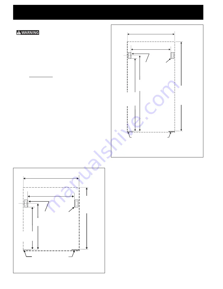 Frigidaire FEB27T6CSA Guide Installation Instructions Manual Download Page 6